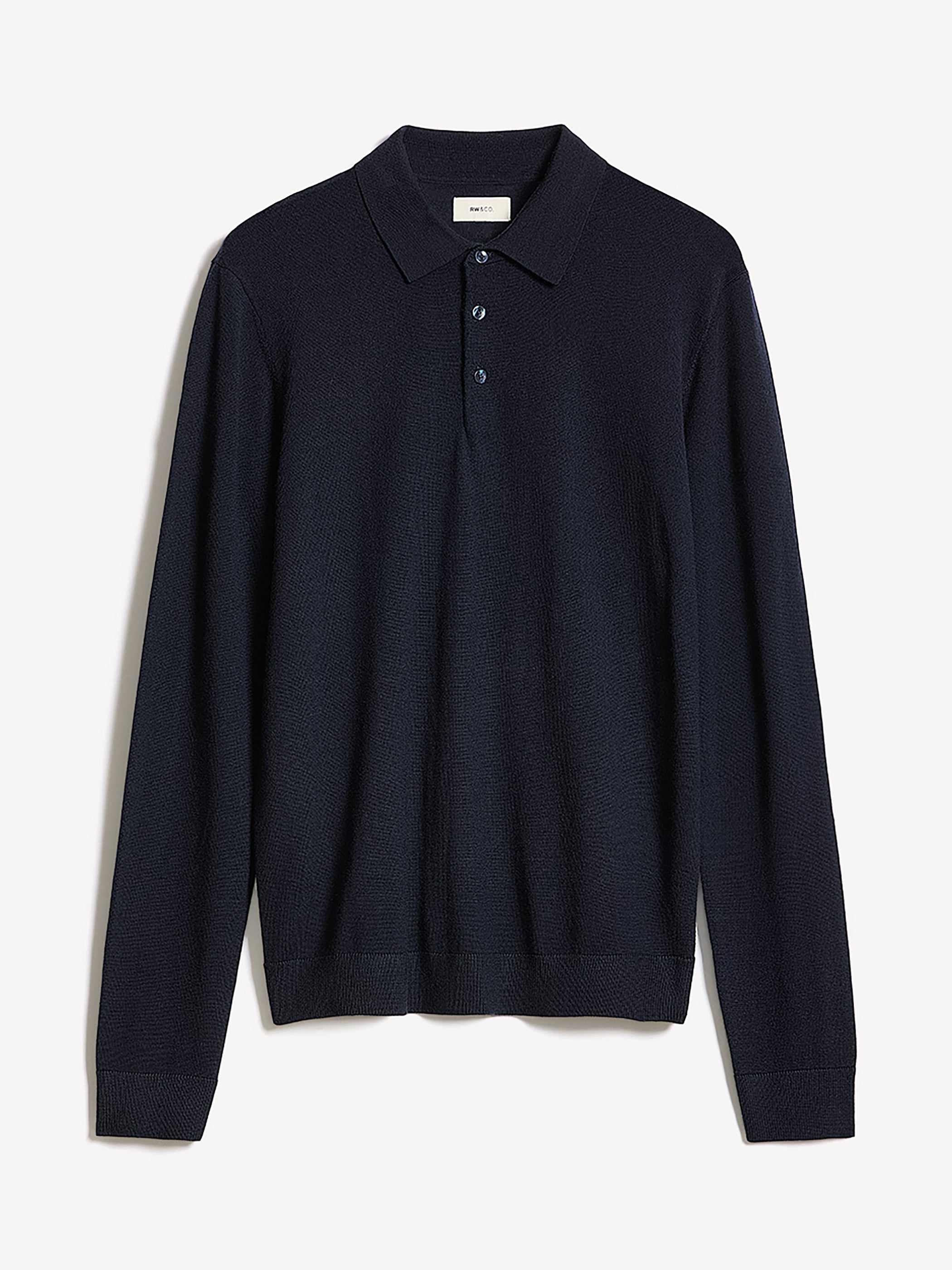 RW&CO Merino Wool Polo Sweater