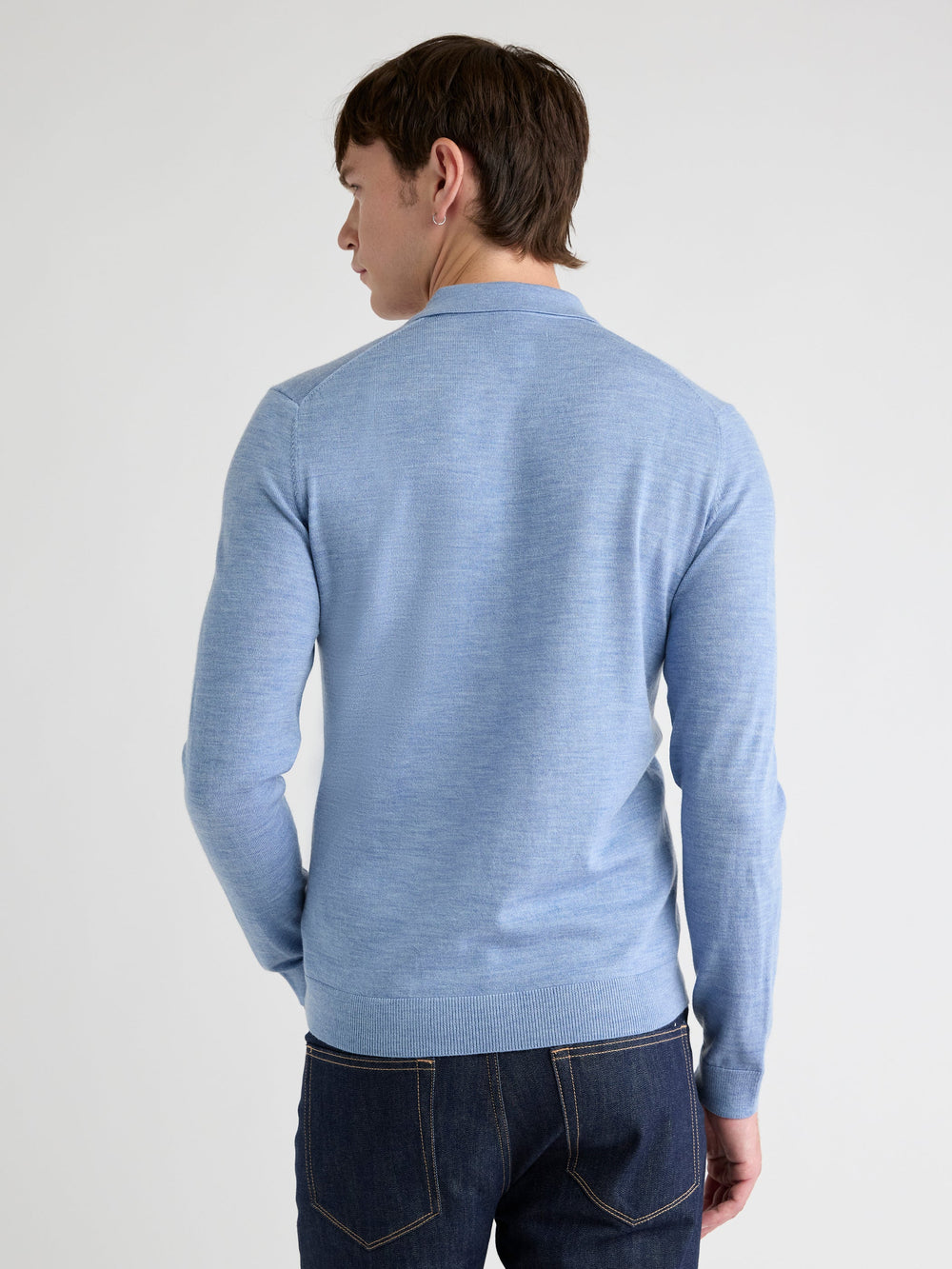 RW&CO Merino Wool Polo Sweater