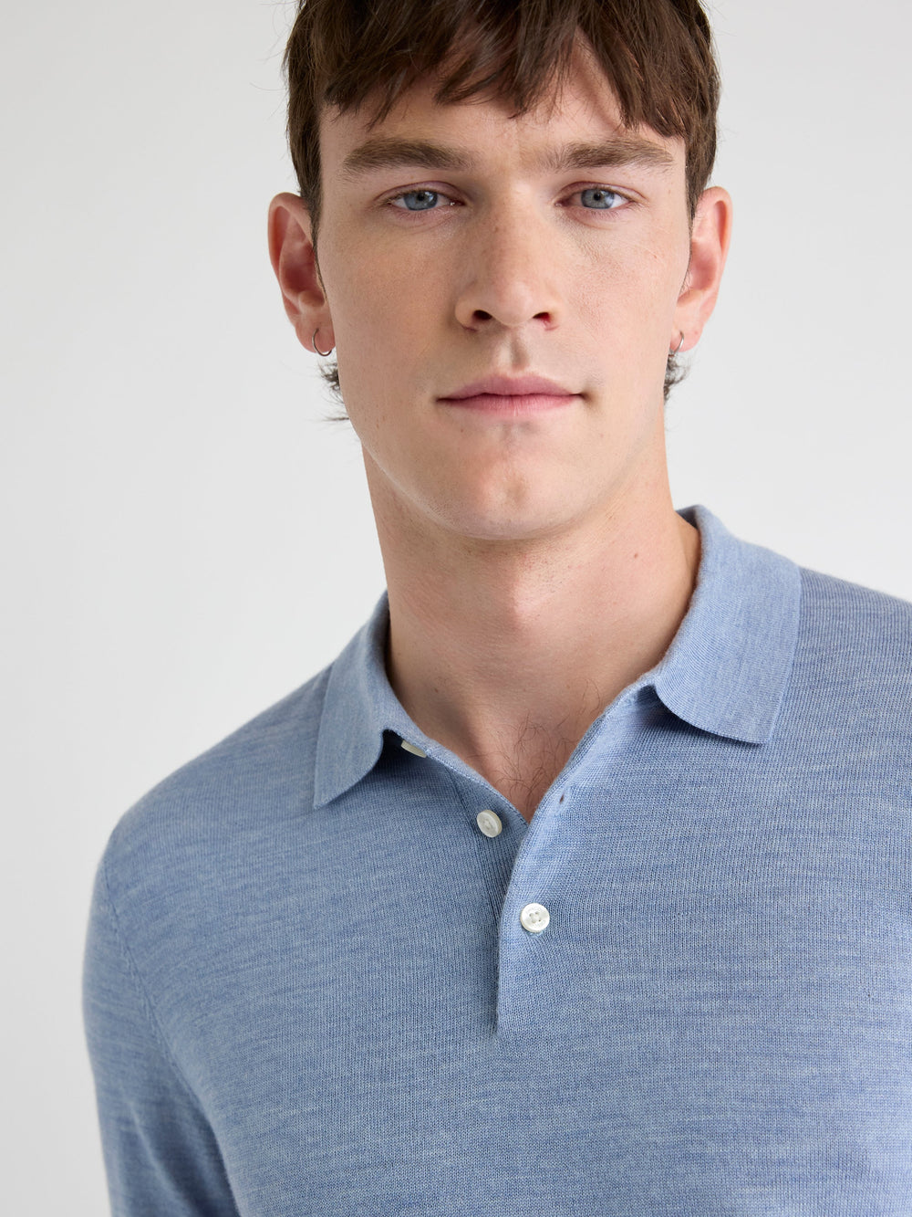RW&CO Merino Wool Polo Sweater