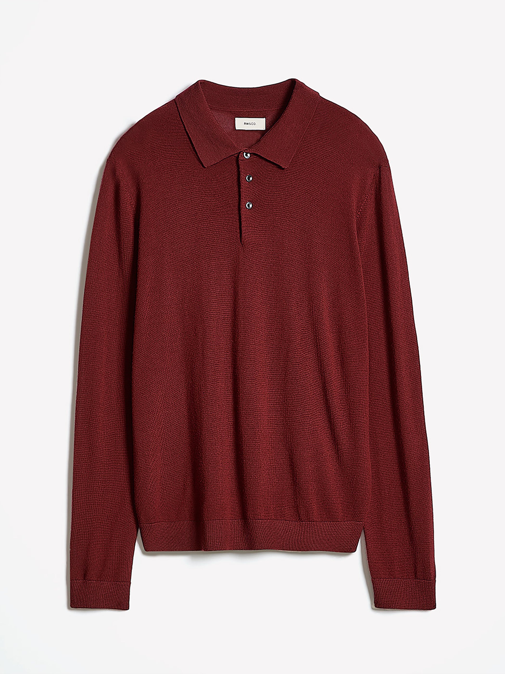 RW&CO Merino Wool Polo Sweater