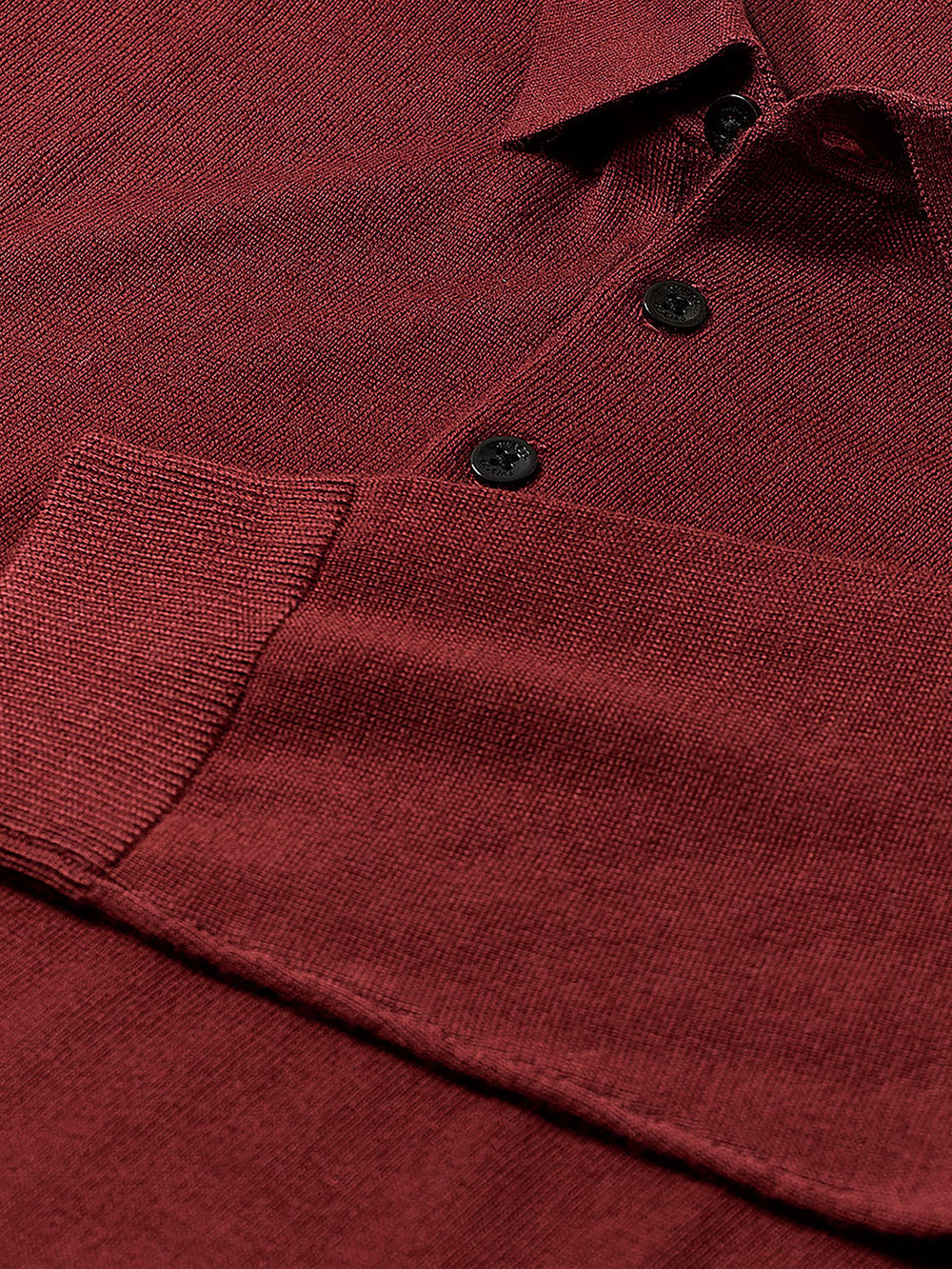 RW&CO Merino Wool Polo Sweater