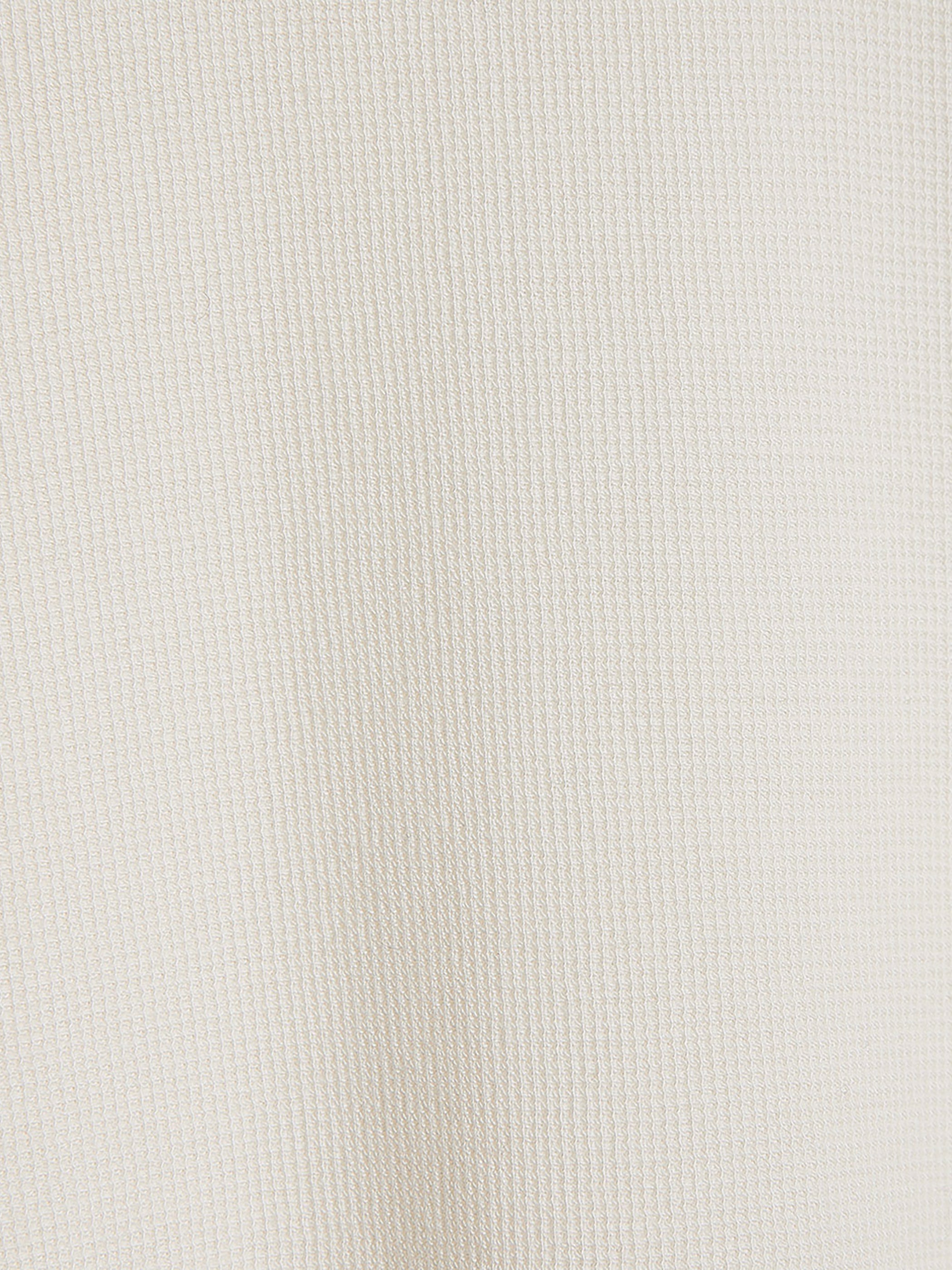 RW&CO Long-Sleeve Crew-Neck Waffled Tee