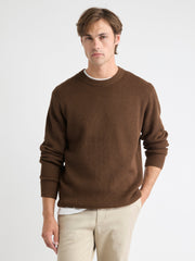 RW&CO Cashmere-Blend Long-Sleeve Crew-Neck Sweater