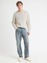 RW&CO Cashmere-Blend Long-Sleeve Crew-Neck Sweater