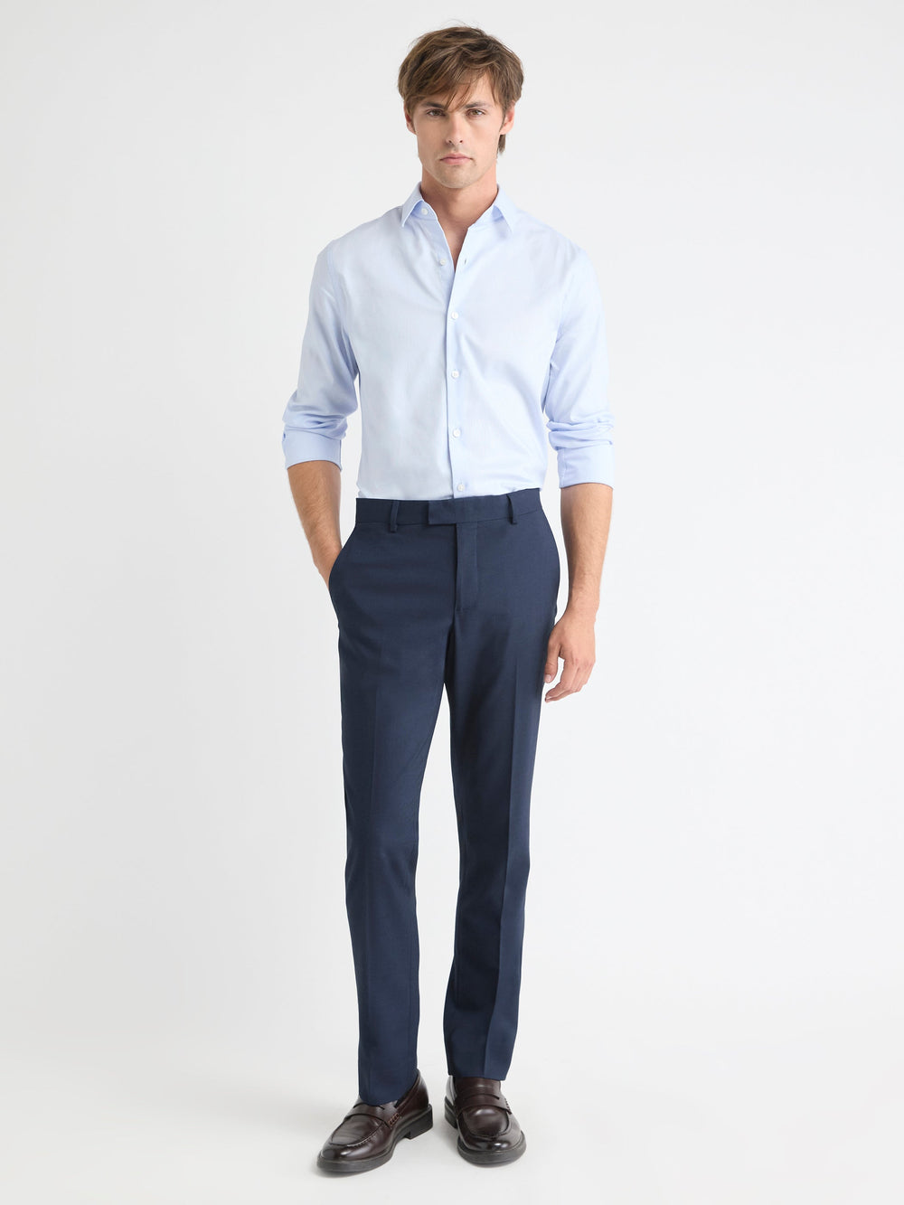 RW&CO Slim Fit Dobby Dress Shirt