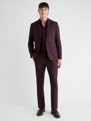RW&CO Slim Fit Fig Suit Pant
