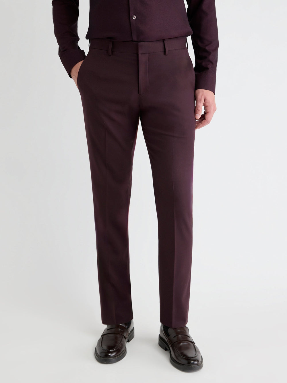 RW&CO Slim Fit Fig Suit Pant