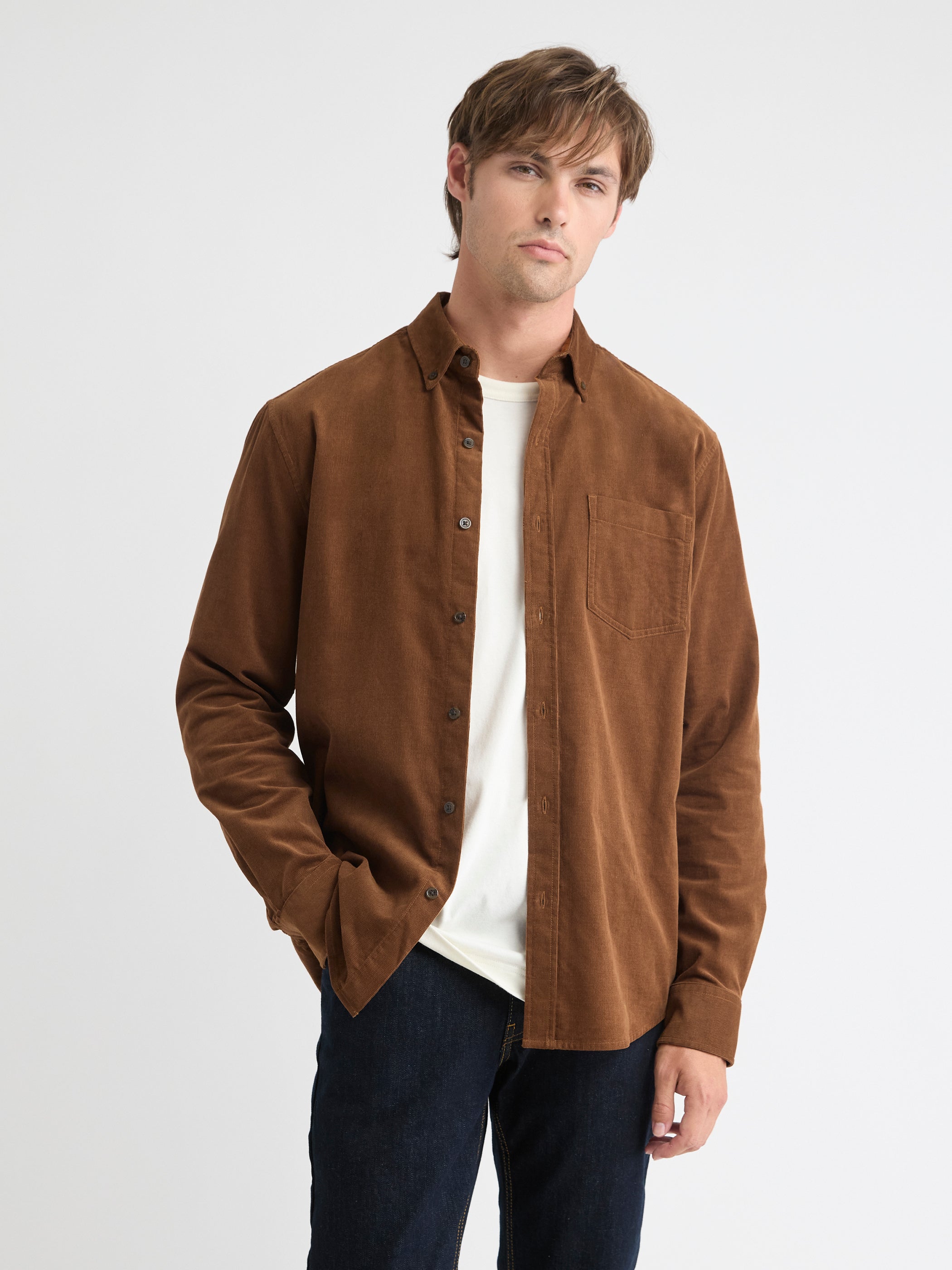 RW&CO Regular Fit Corduroy Shirt