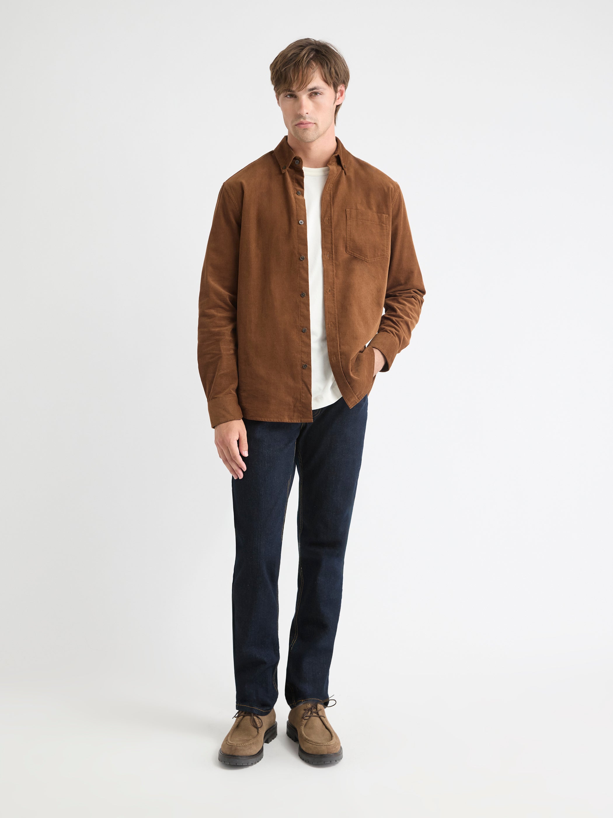 RW&CO Regular Fit Corduroy Shirt