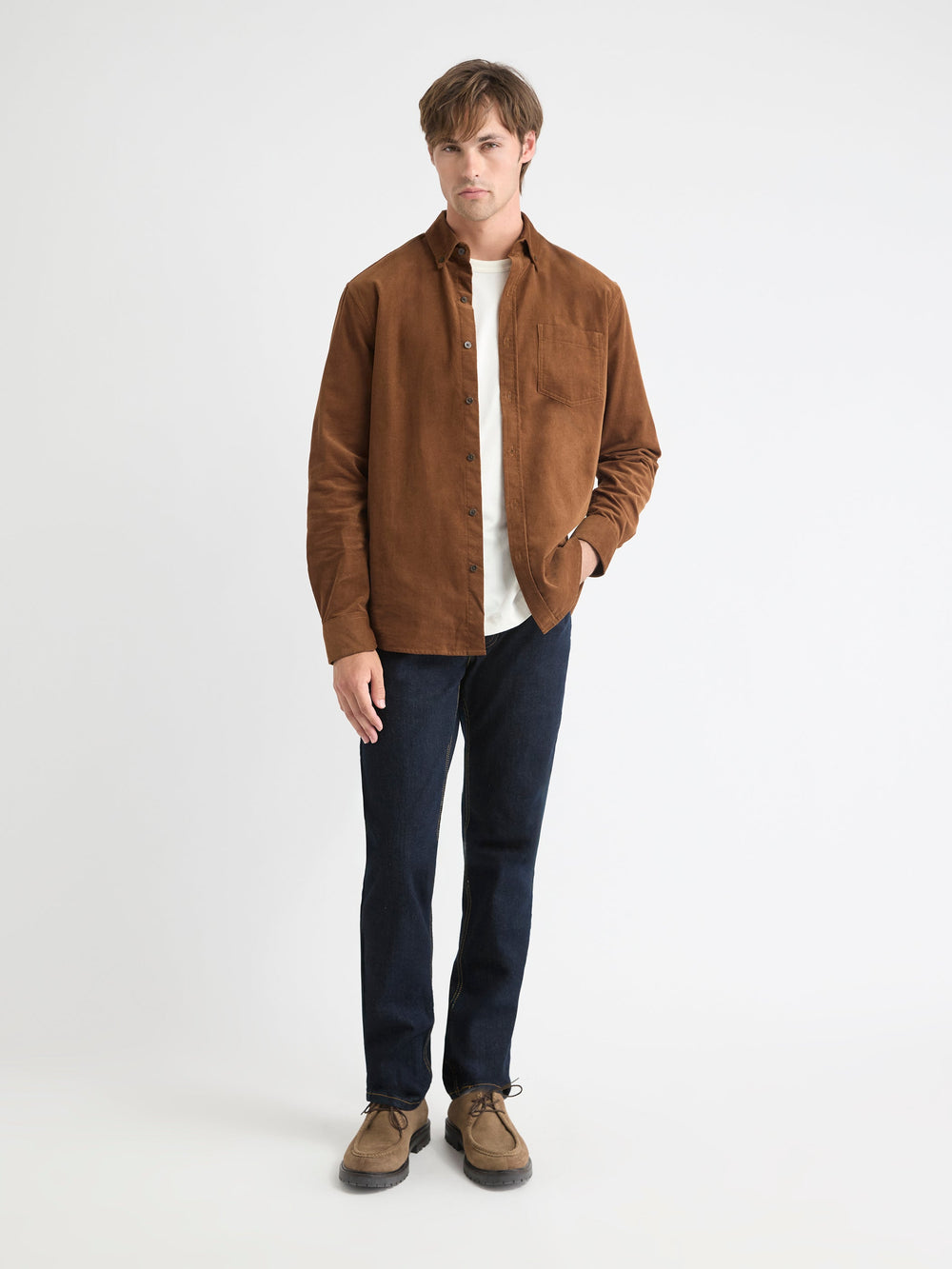 RW&CO Regular Fit Corduroy Shirt