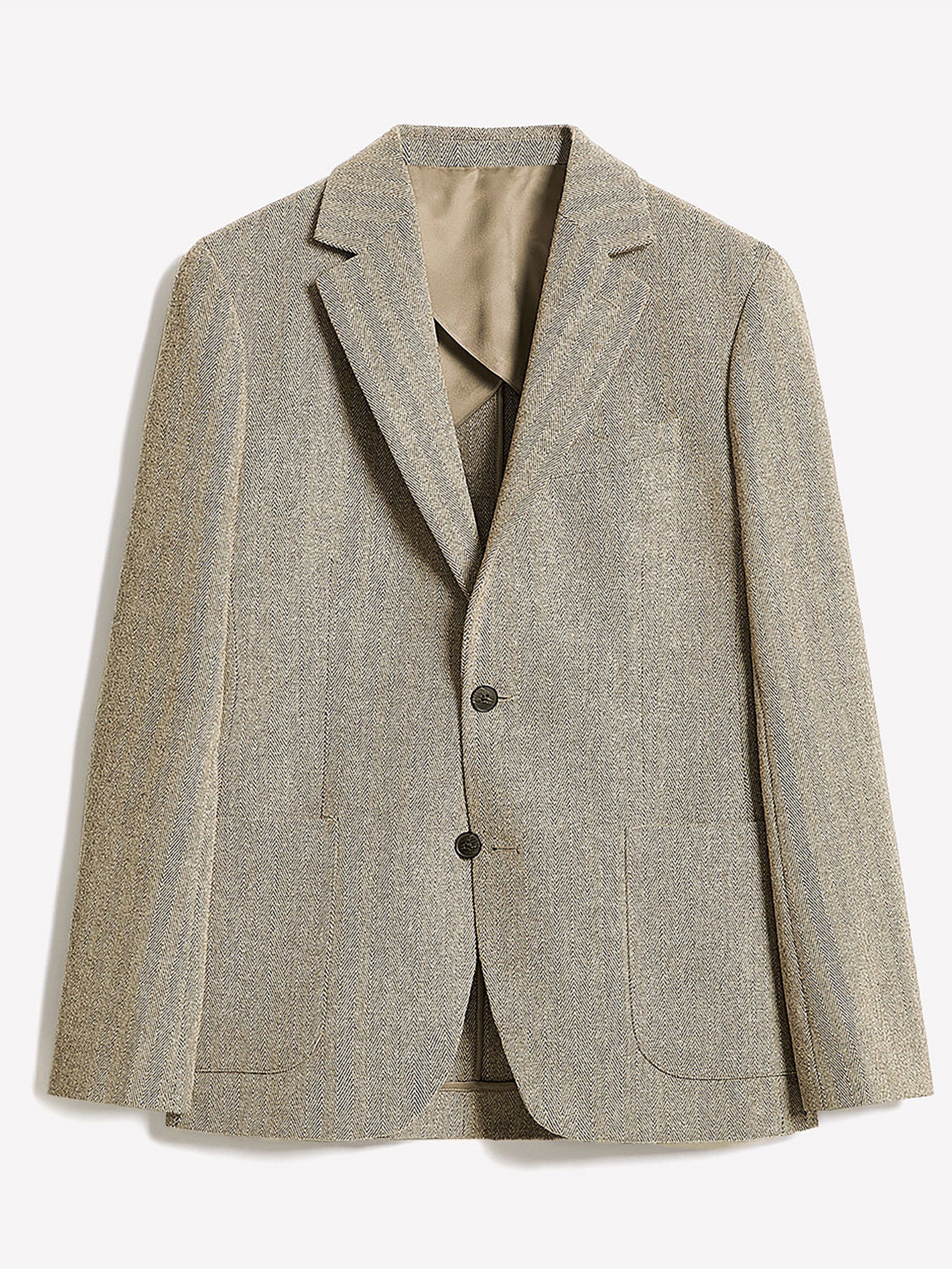 RW&CO Slim-Fit Herringbone Blazer