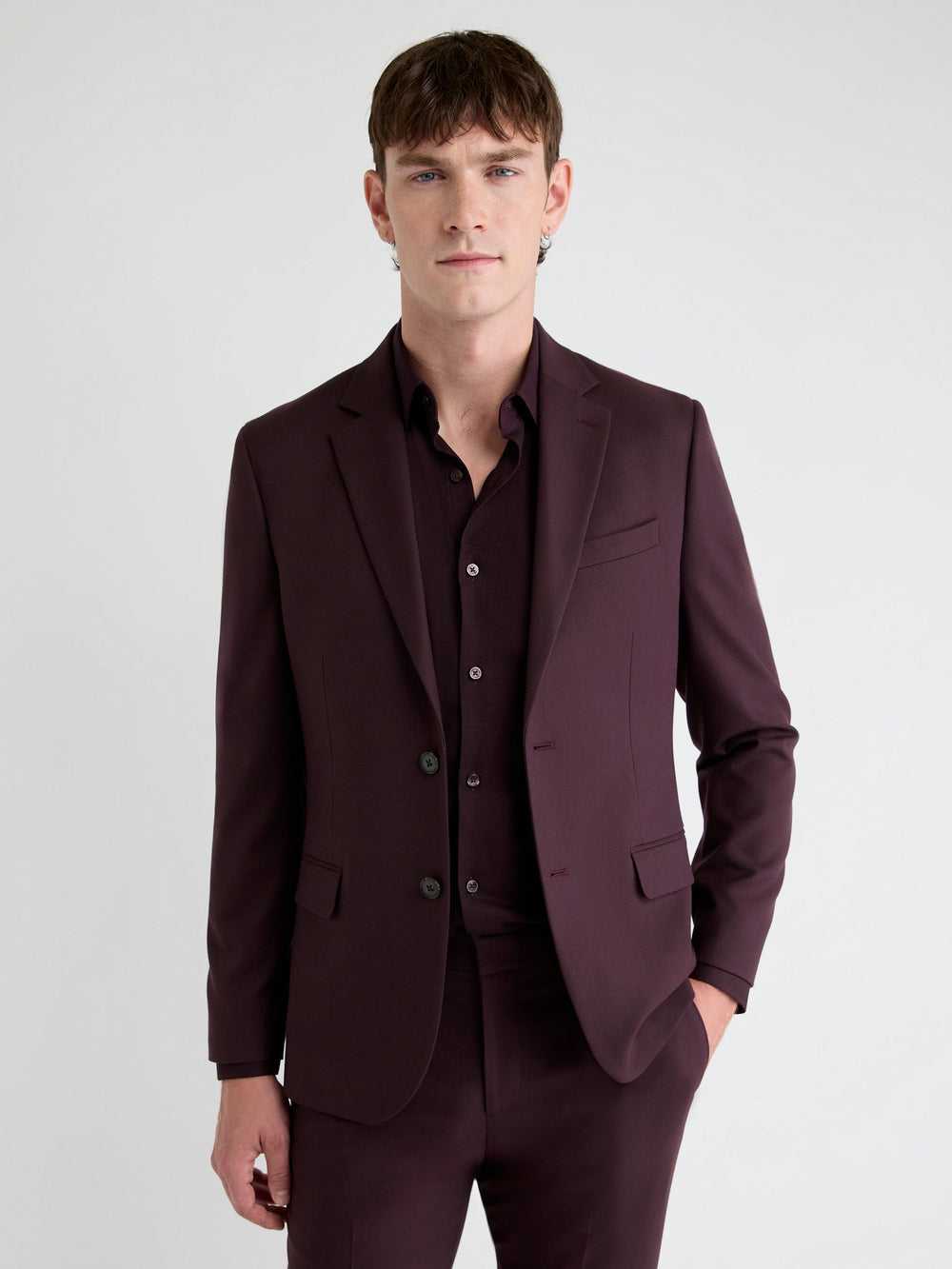RW&CO Slim Fit Fig Suit Blazer