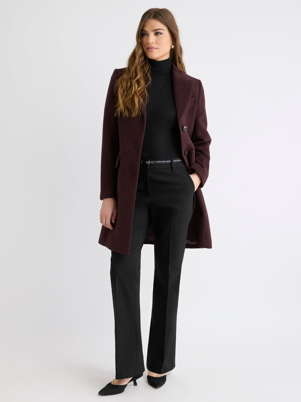 RW&CO Sleeveless Turtle-Neck Sweater