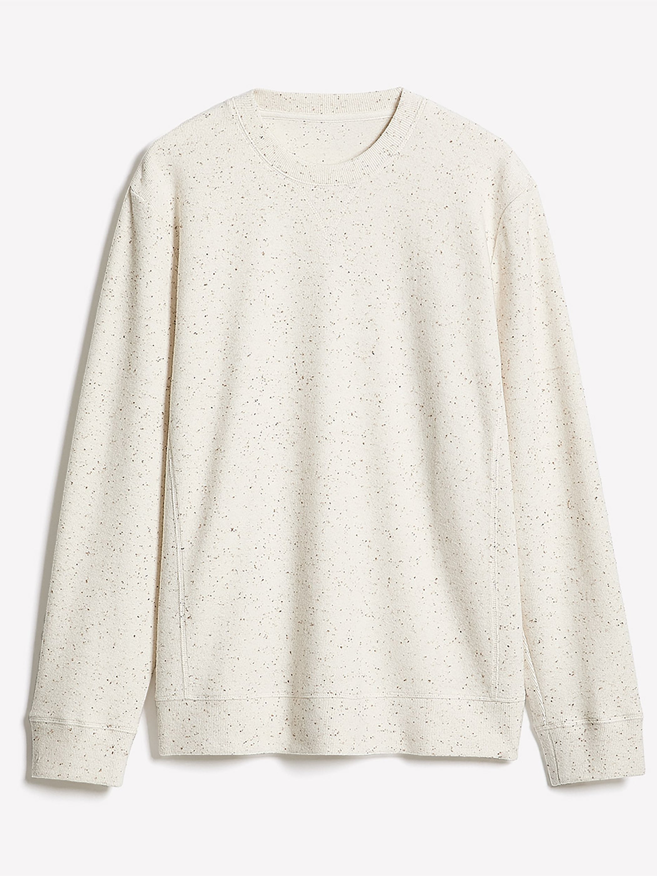 RW&CO Long-Sleeve Crew-Neck Ribbed Sweater