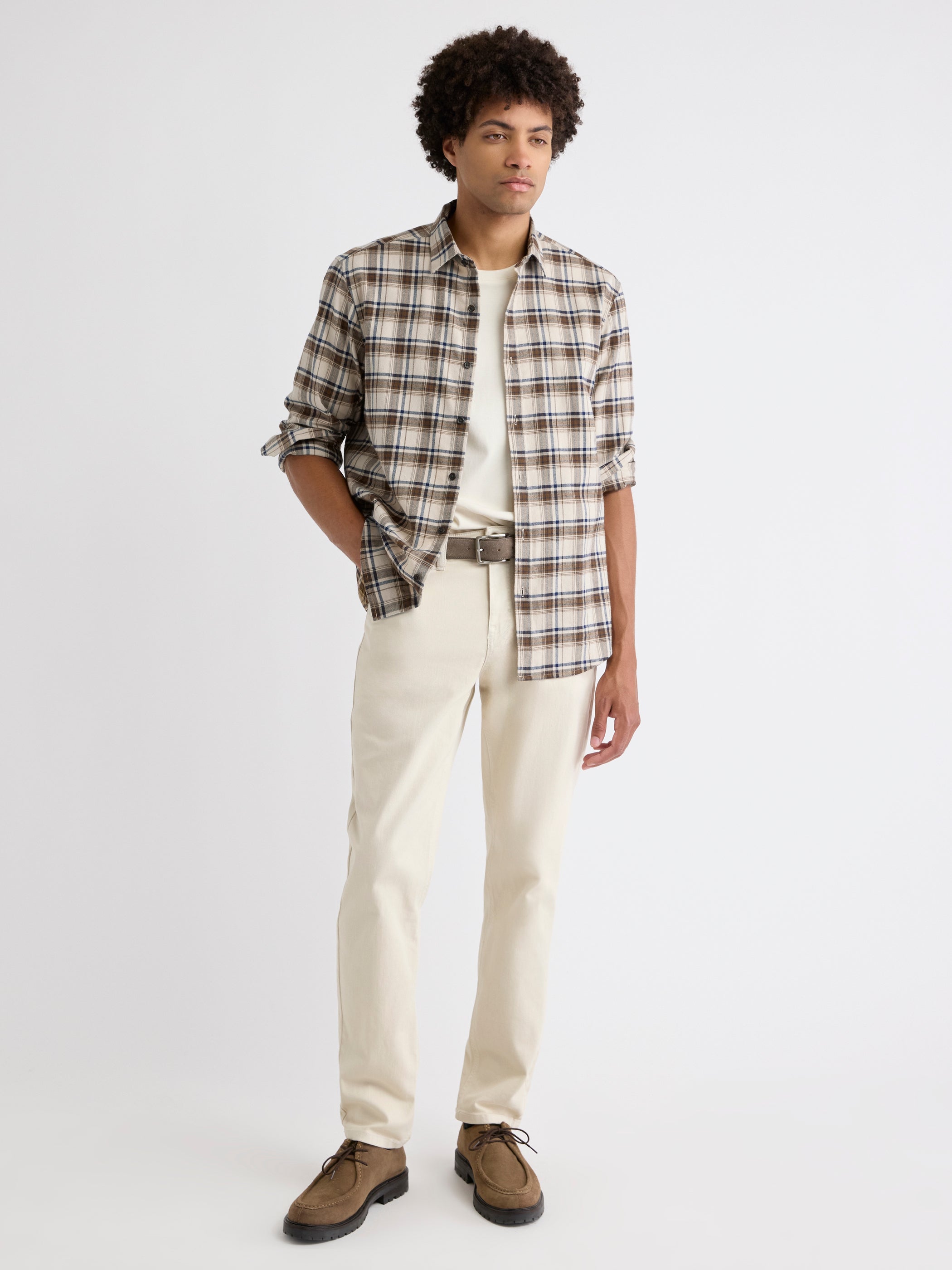 RW&CO Regular Fit Plaid Flannel Shirt