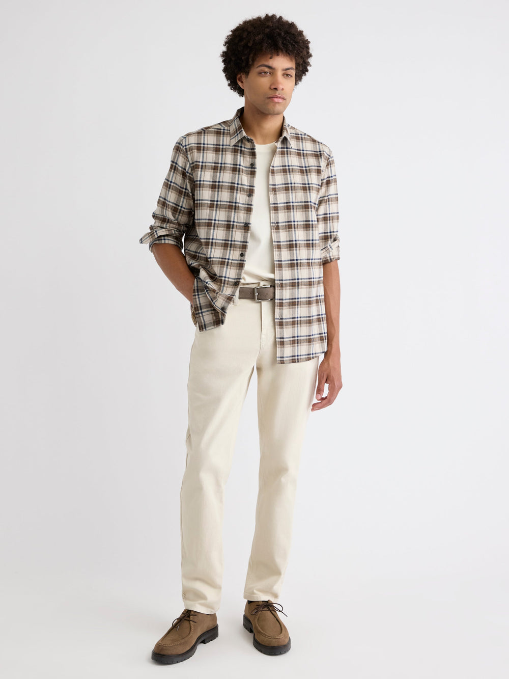 RW&CO Regular Fit Plaid Flannel Shirt