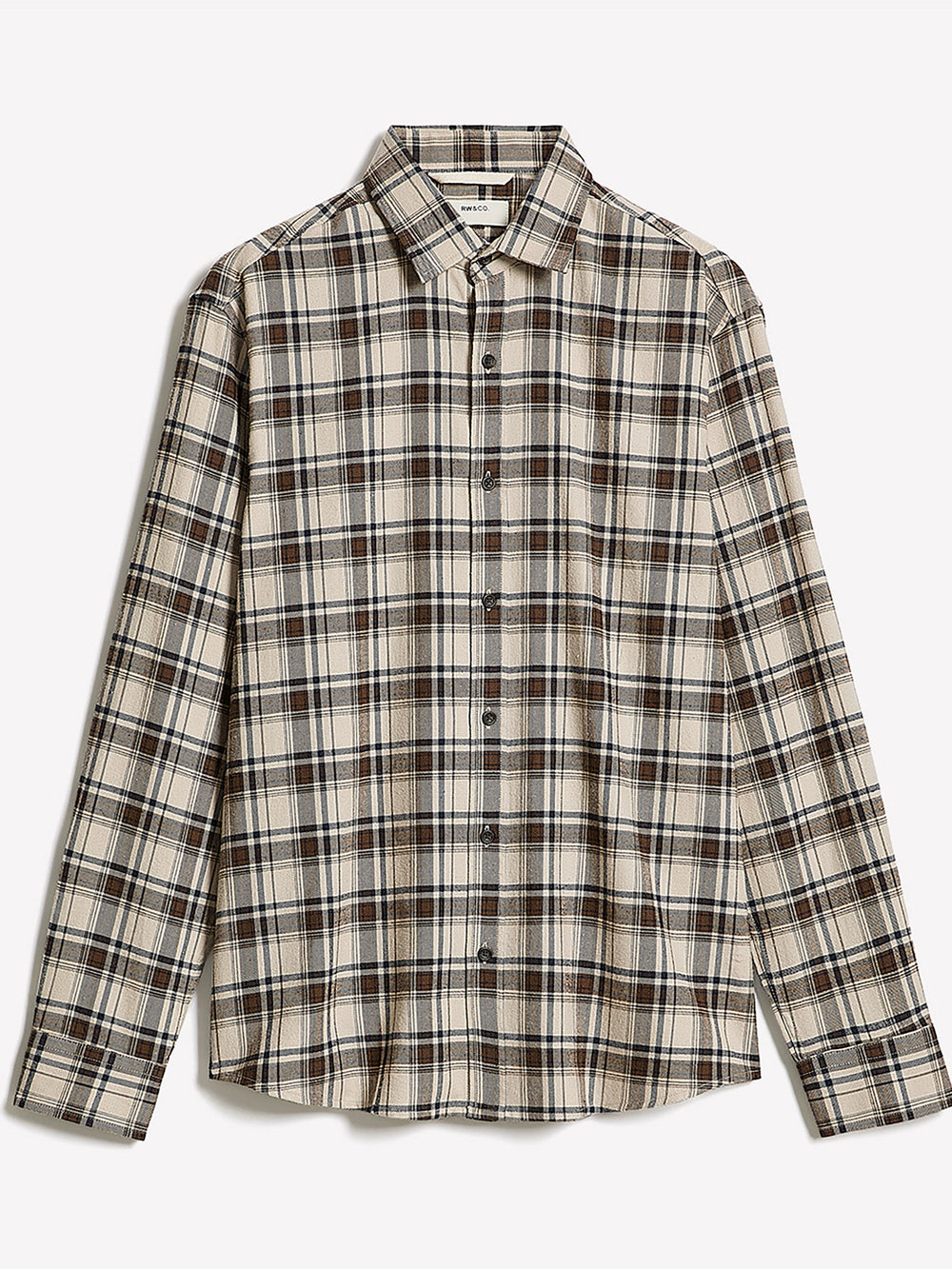 RW&CO Regular Fit Plaid Flannel Shirt