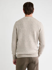 RW&CO Long-Sleeve Crew-Neck Sweater with Neps