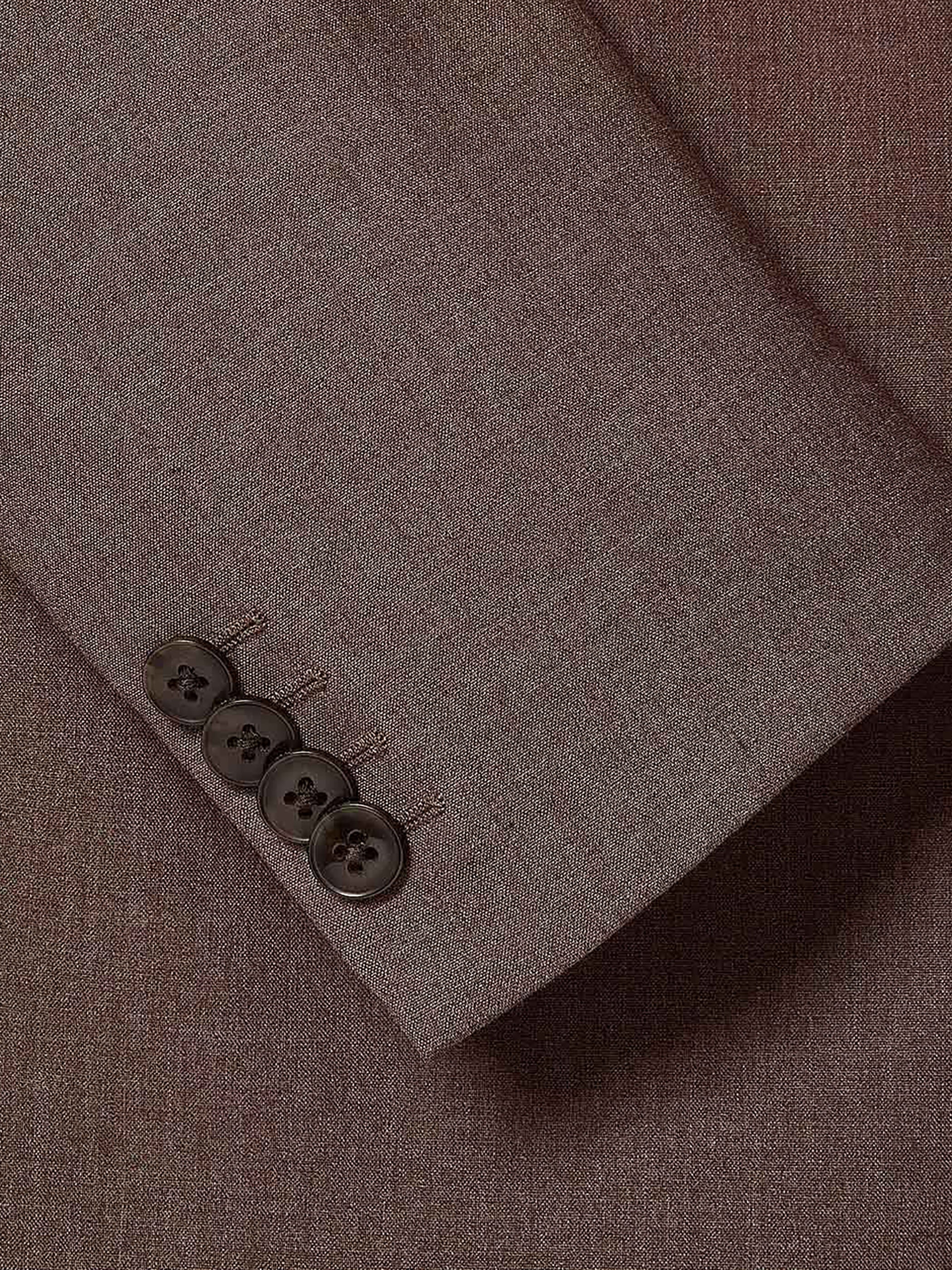 RW&CO Tailored Fit Taupe Suit Blazer