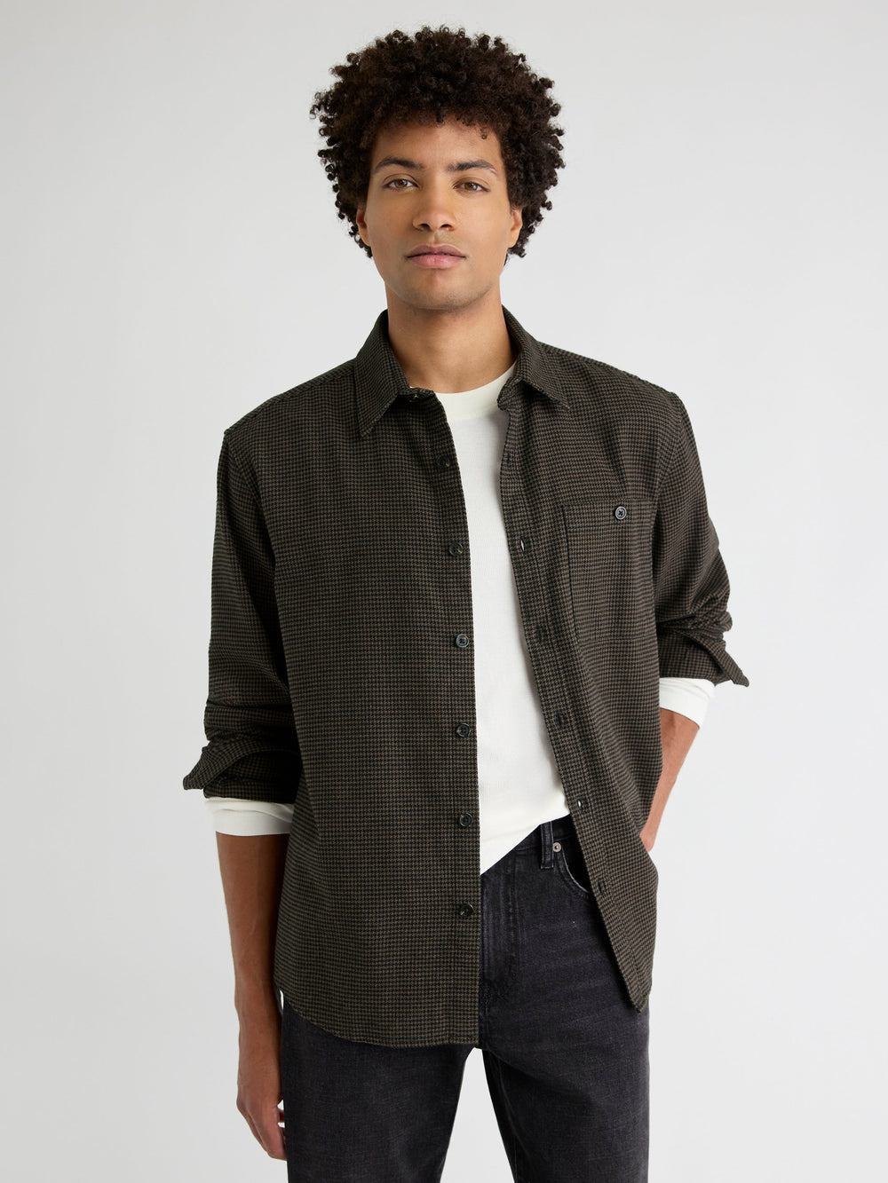 RW&CO Houndstooth Overshirt