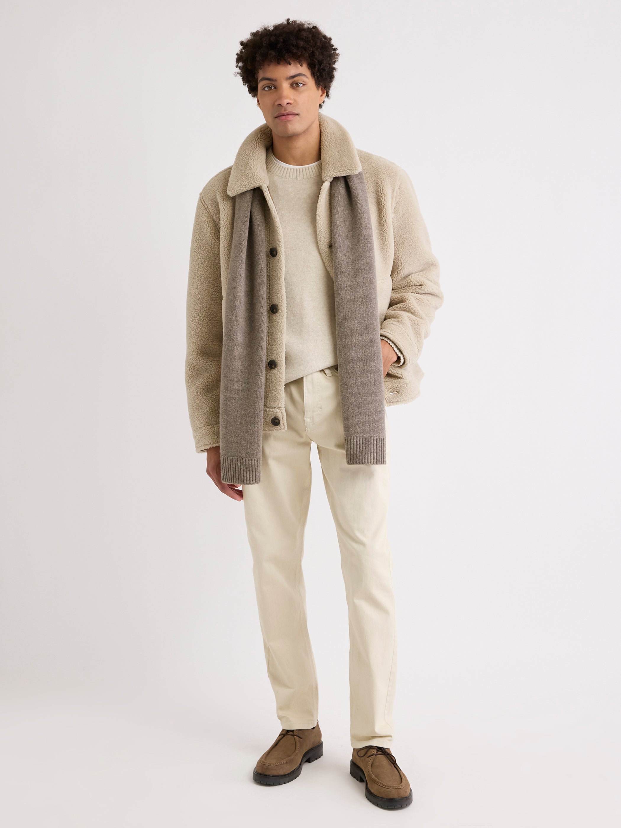 RW&CO Lambswool Crew-Neck Sweater