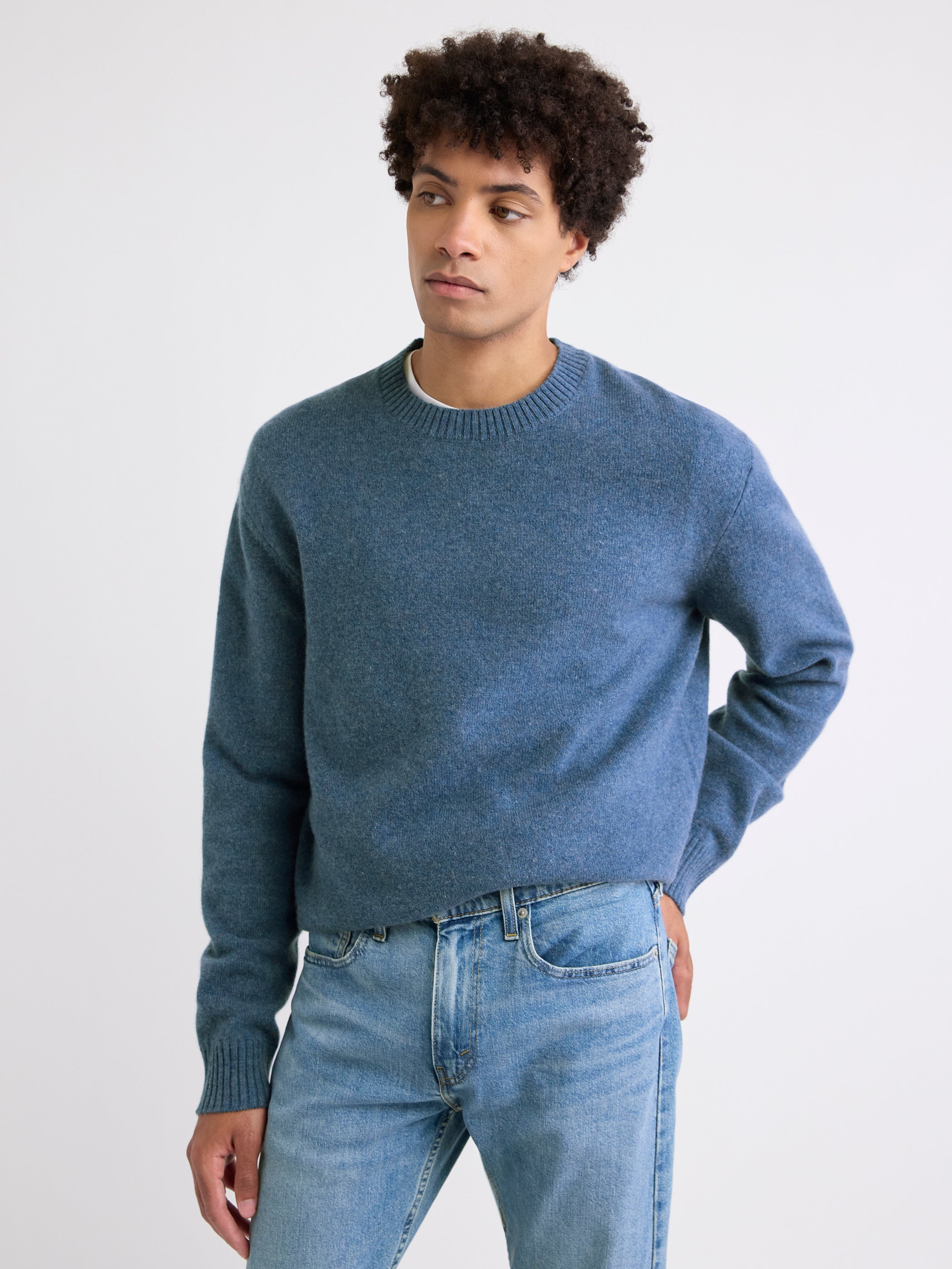 RW&CO Lambswool Crew-Neck Sweater