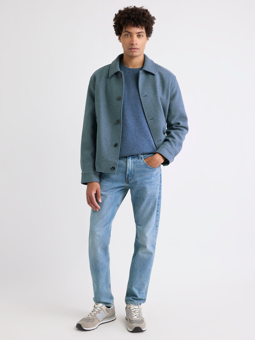 RW&CO Lambswool Crew-Neck Sweater