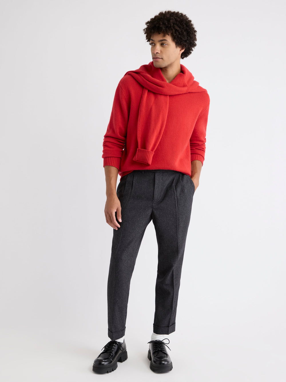 RW&CO Lambswool Crew-Neck Sweater