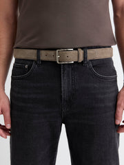 RW&CO Stitched Suede Belt
