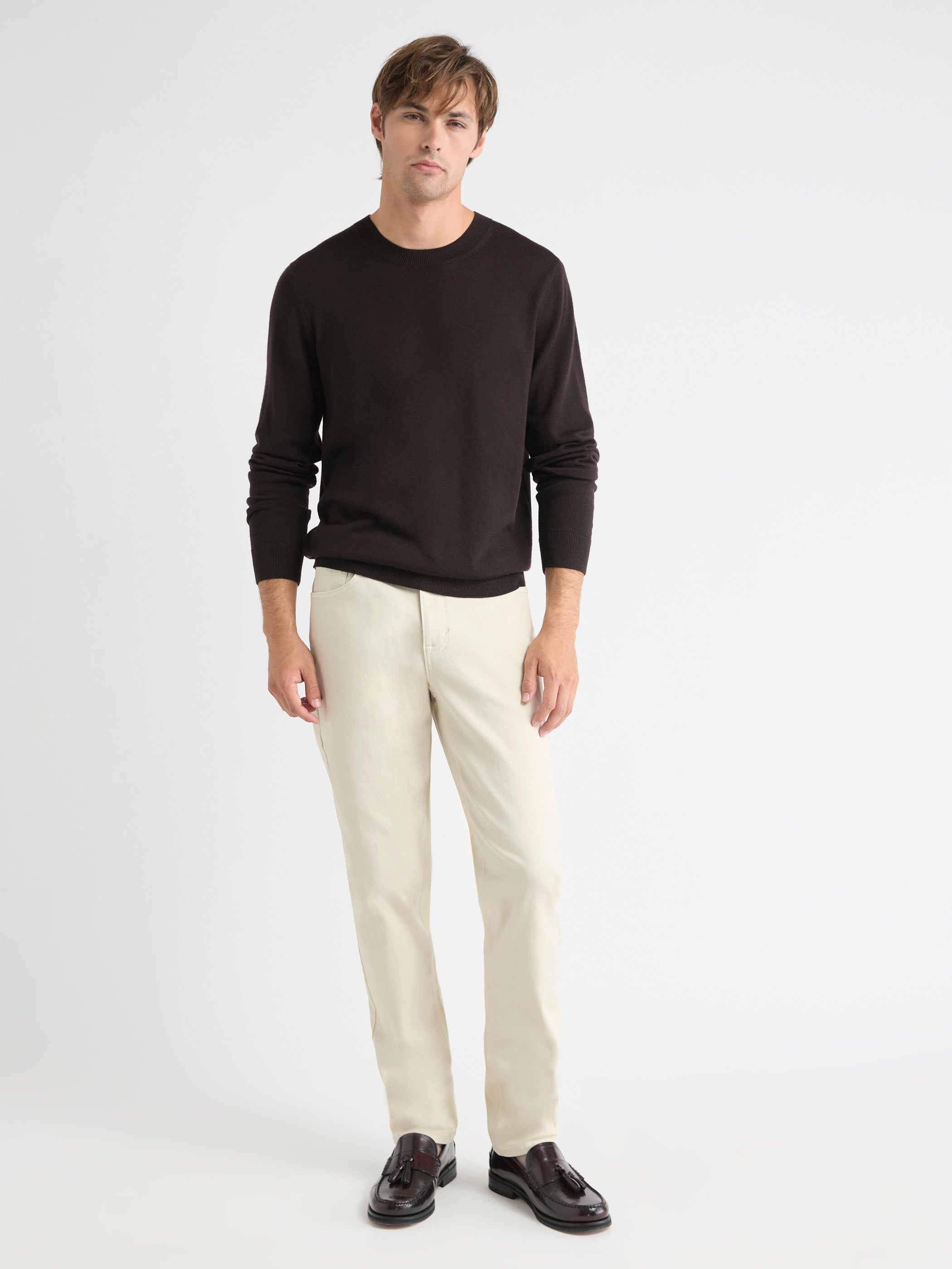RW&CO Merino Wool Crew Neck Sweater