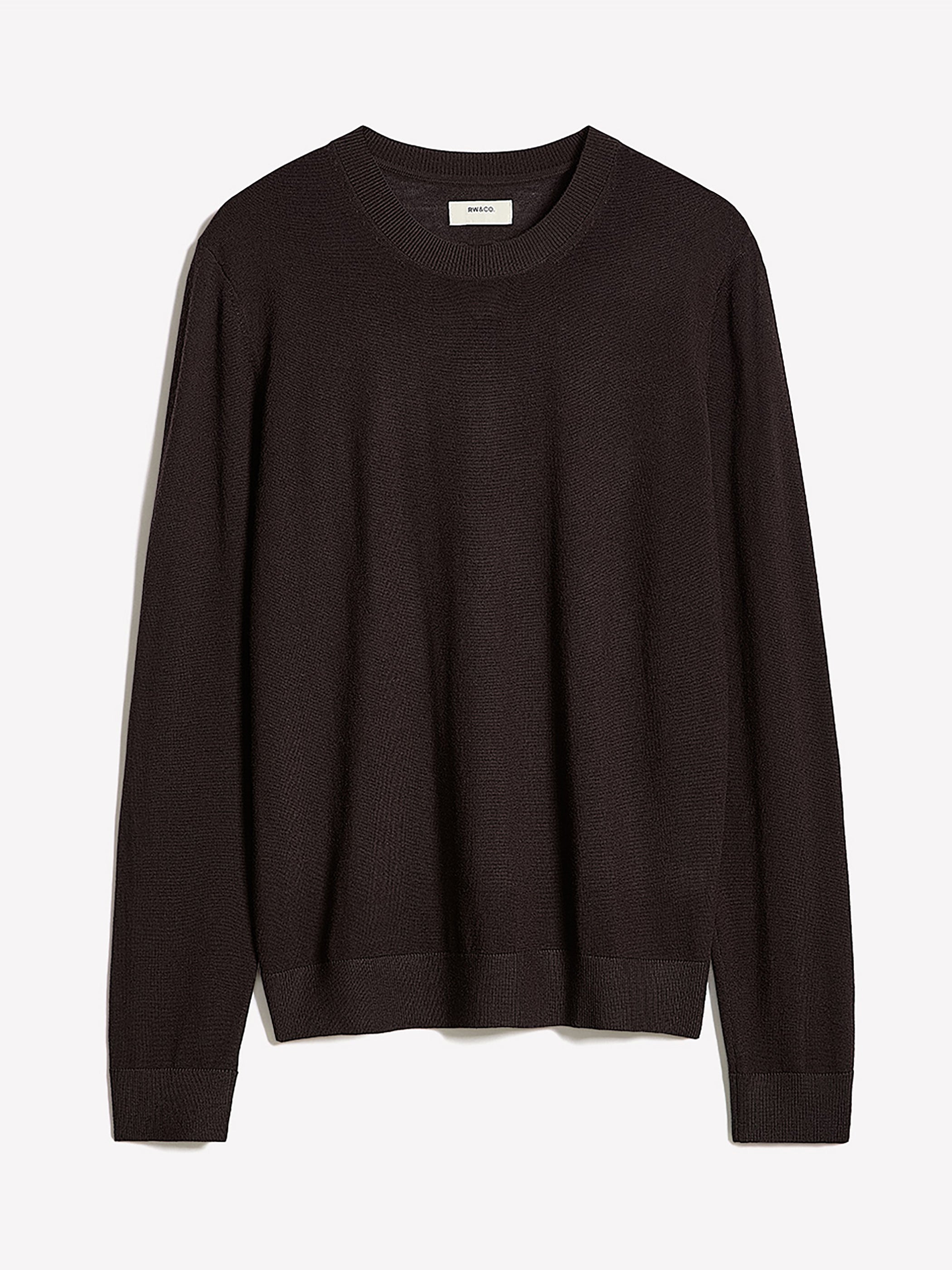 RW&CO Merino Wool Crew Neck Sweater