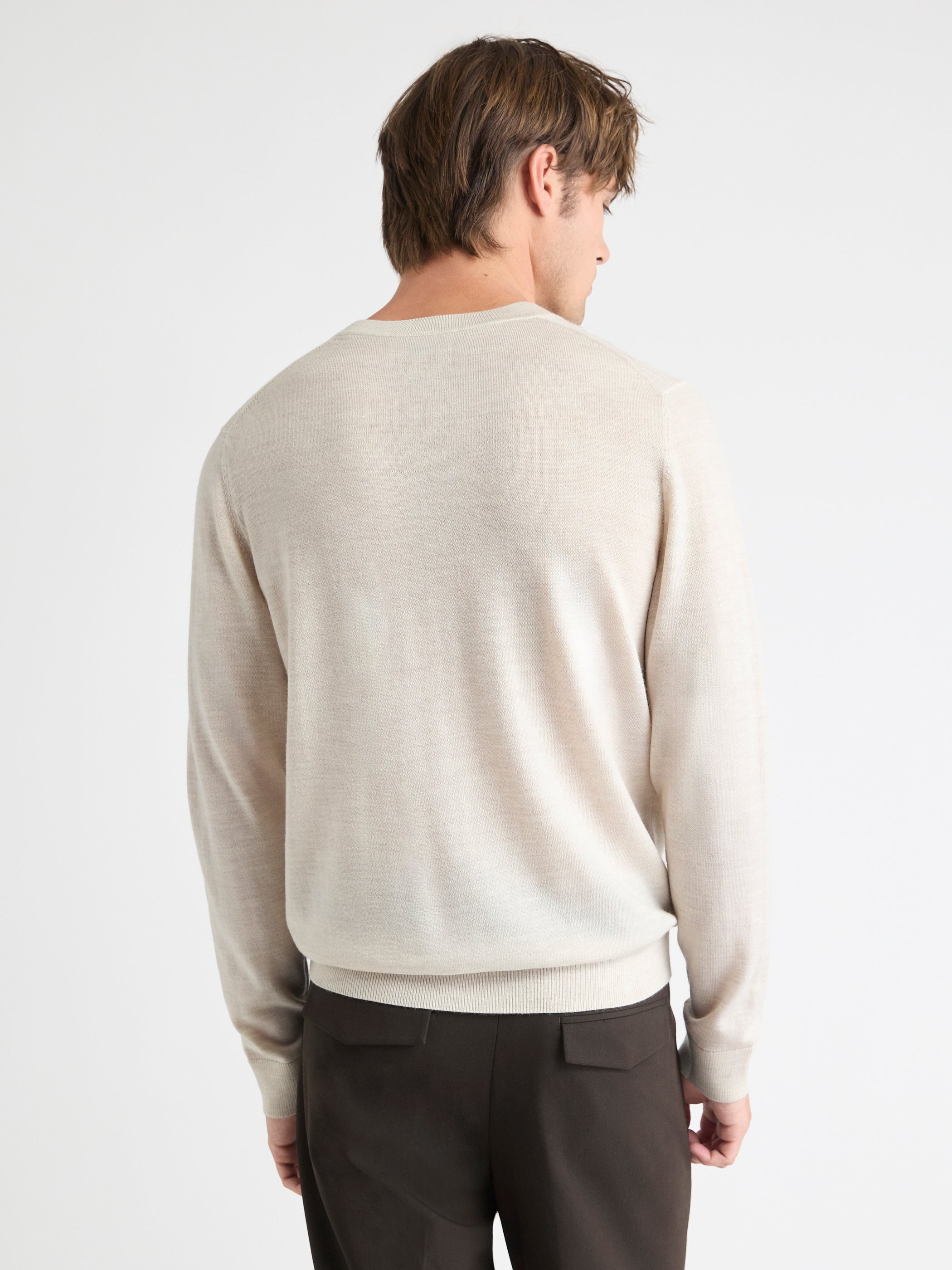 RW&CO Merino Wool Crew Neck Sweater