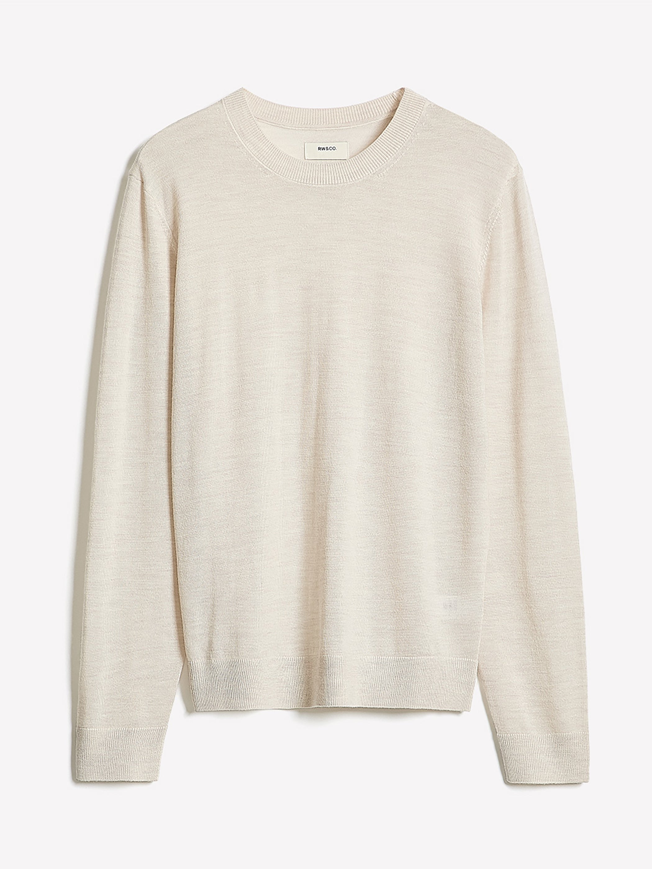 RW&CO Merino Wool Crew Neck Sweater