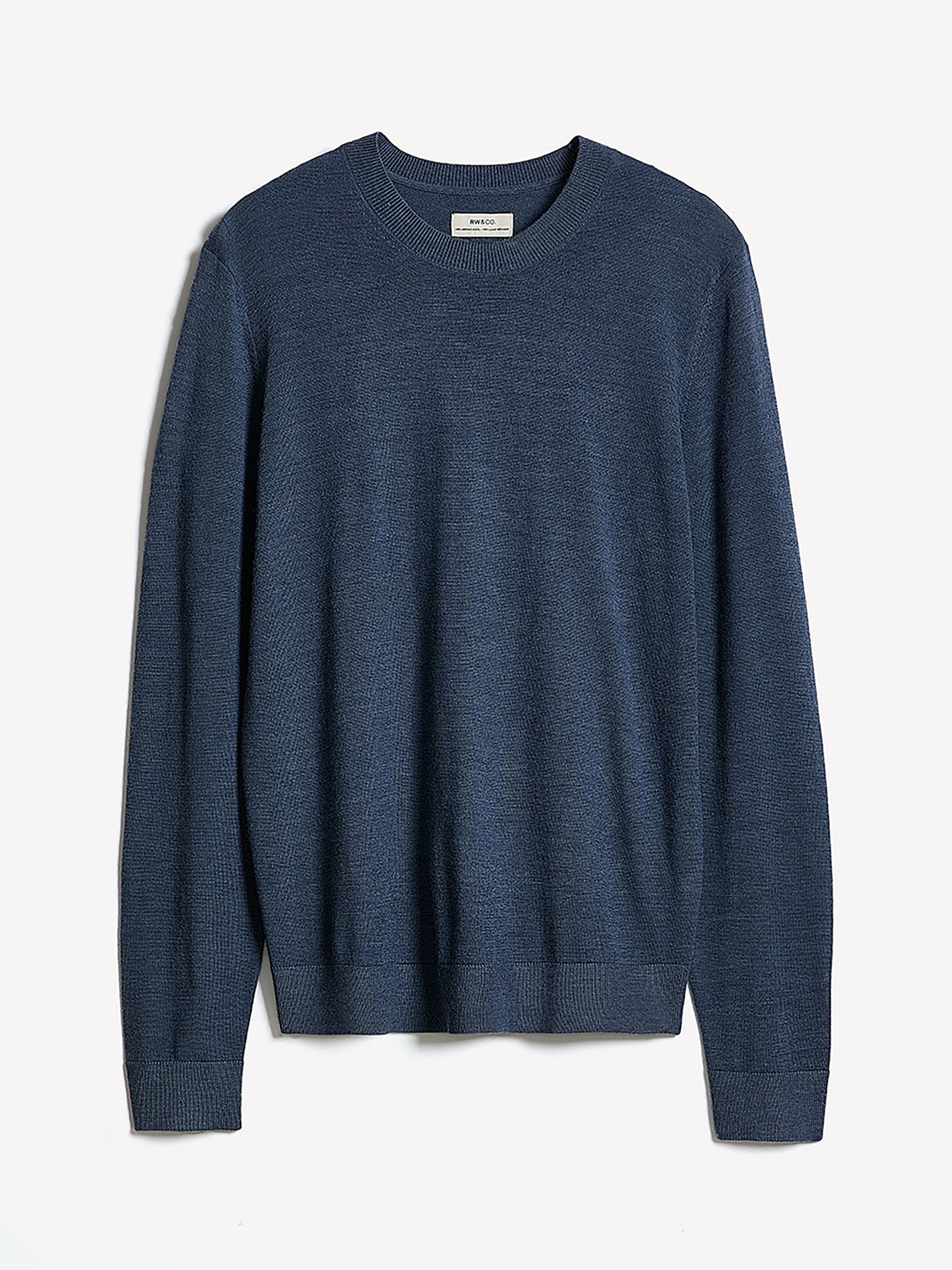 RW&CO Merino Wool Crew Neck Sweater