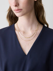 RW&CO Double-Snake-Chain Necklace