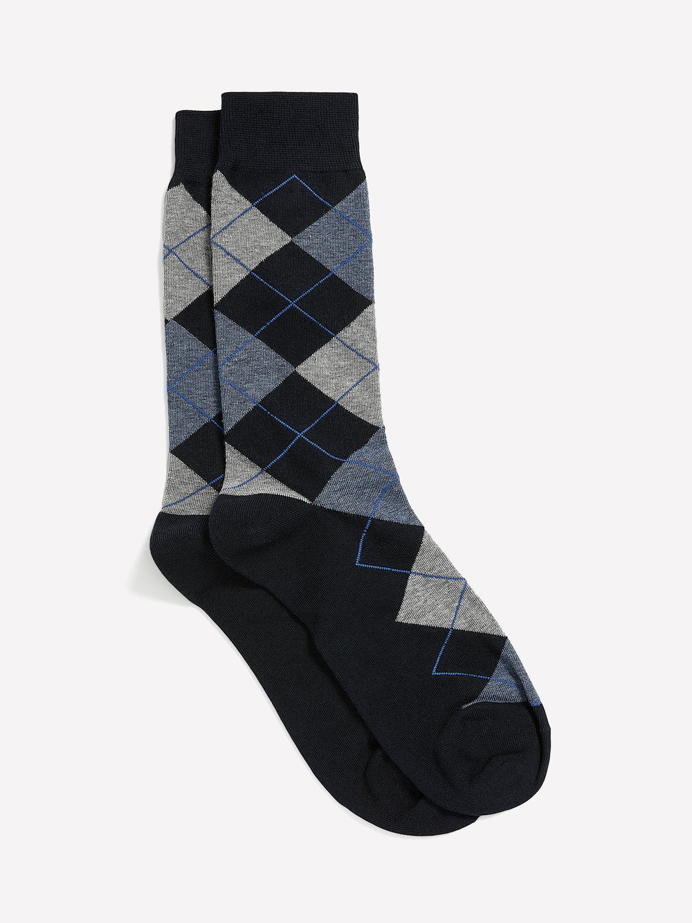 RW&CO Blue Argyle Socks