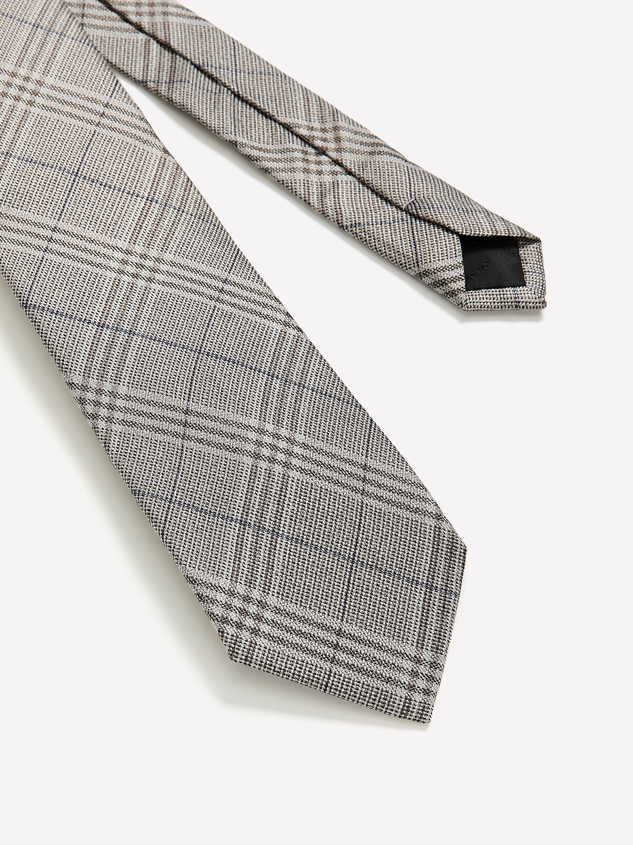 RW&CO Regular Tie with Checkered Pattern