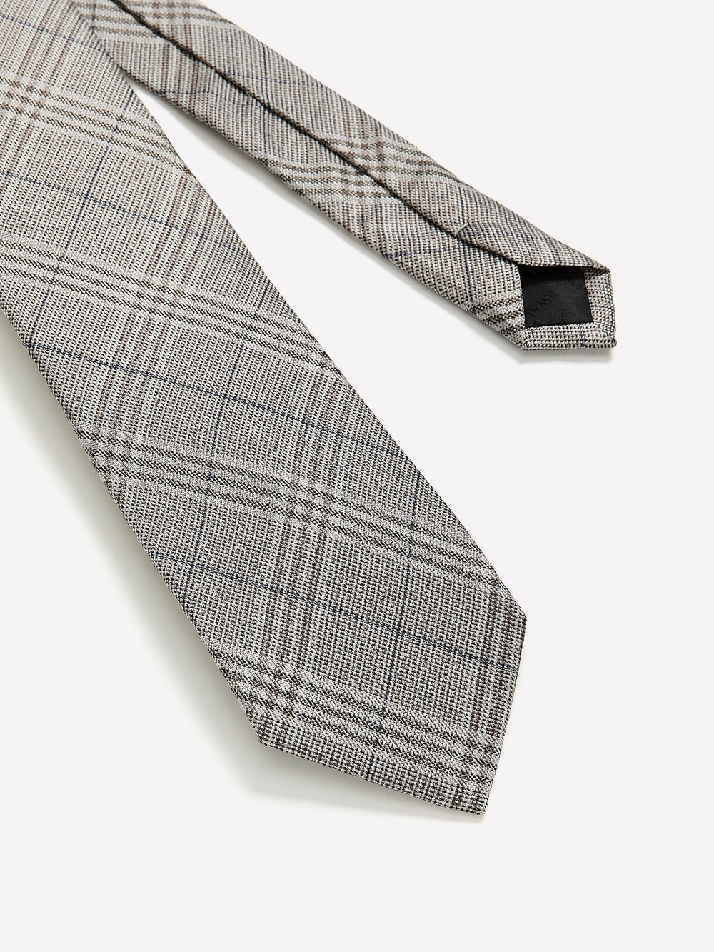 RW&CO Regular Tie with Checkered Pattern