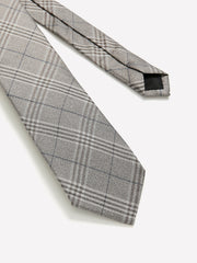 RW&CO Regular Tie with Checkered Pattern