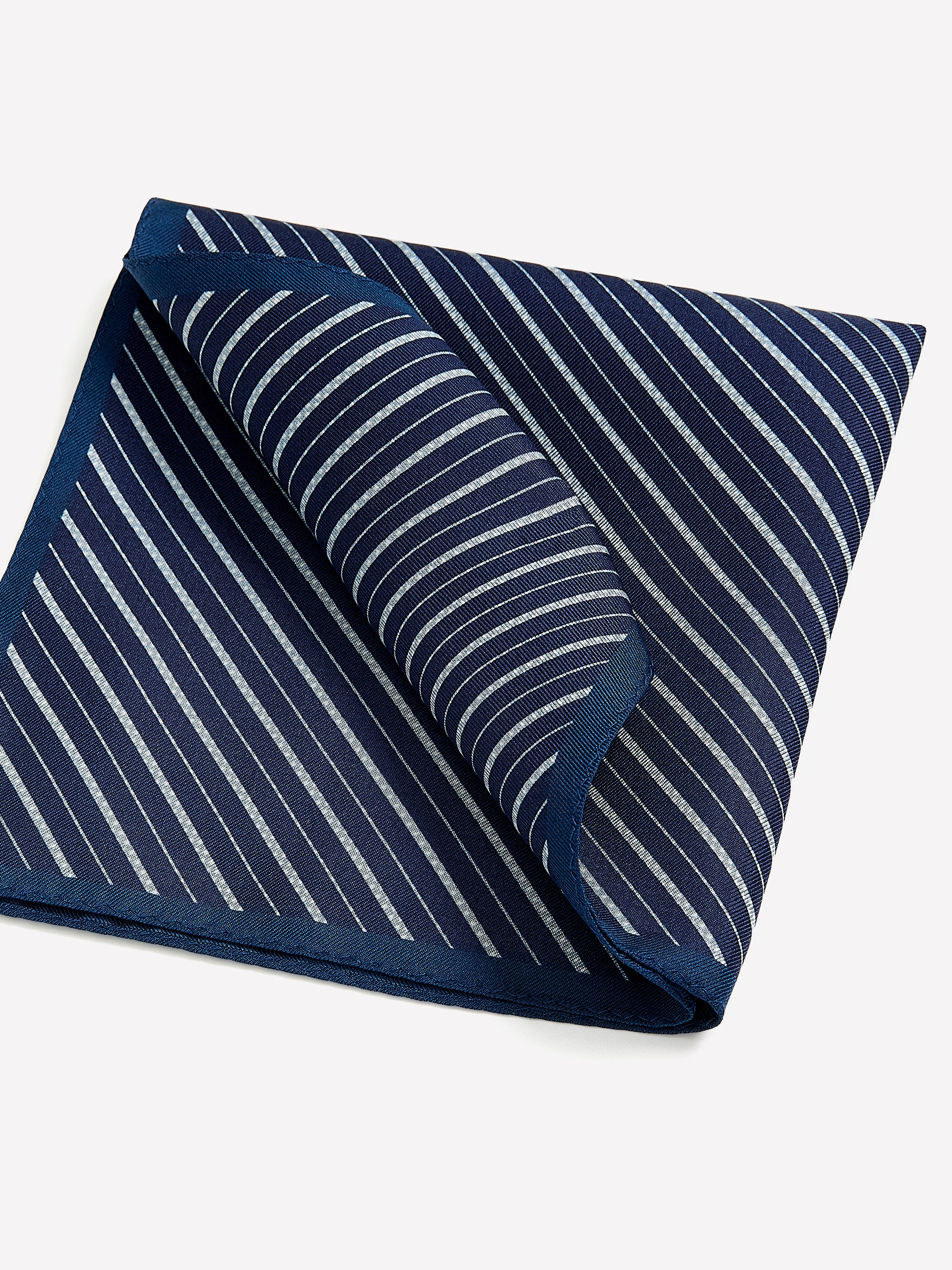 RW&CO Reversible Handkerchief with Geometric Pattern