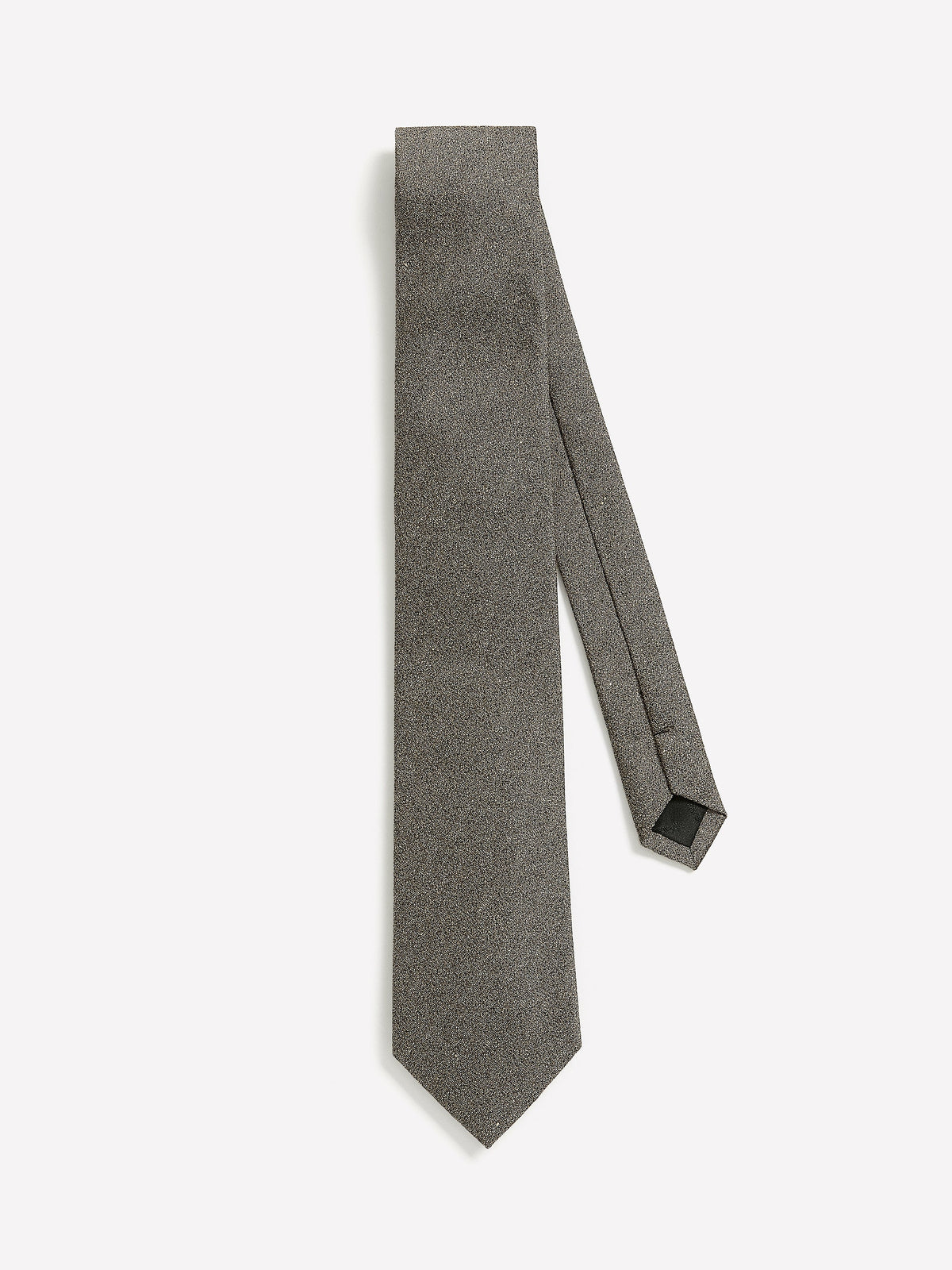 RW&CO Wool-Effect Taupe Regular Tie