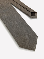 RW&CO Wool-Effect Taupe Regular Tie