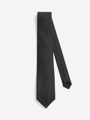 RW&CO Charcoal Regular Textured Tie