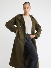 RW&CO Crew-Neck Extended-Sleeve Bouclé Top