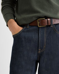 RW&CO Italian Leather Casual Belt