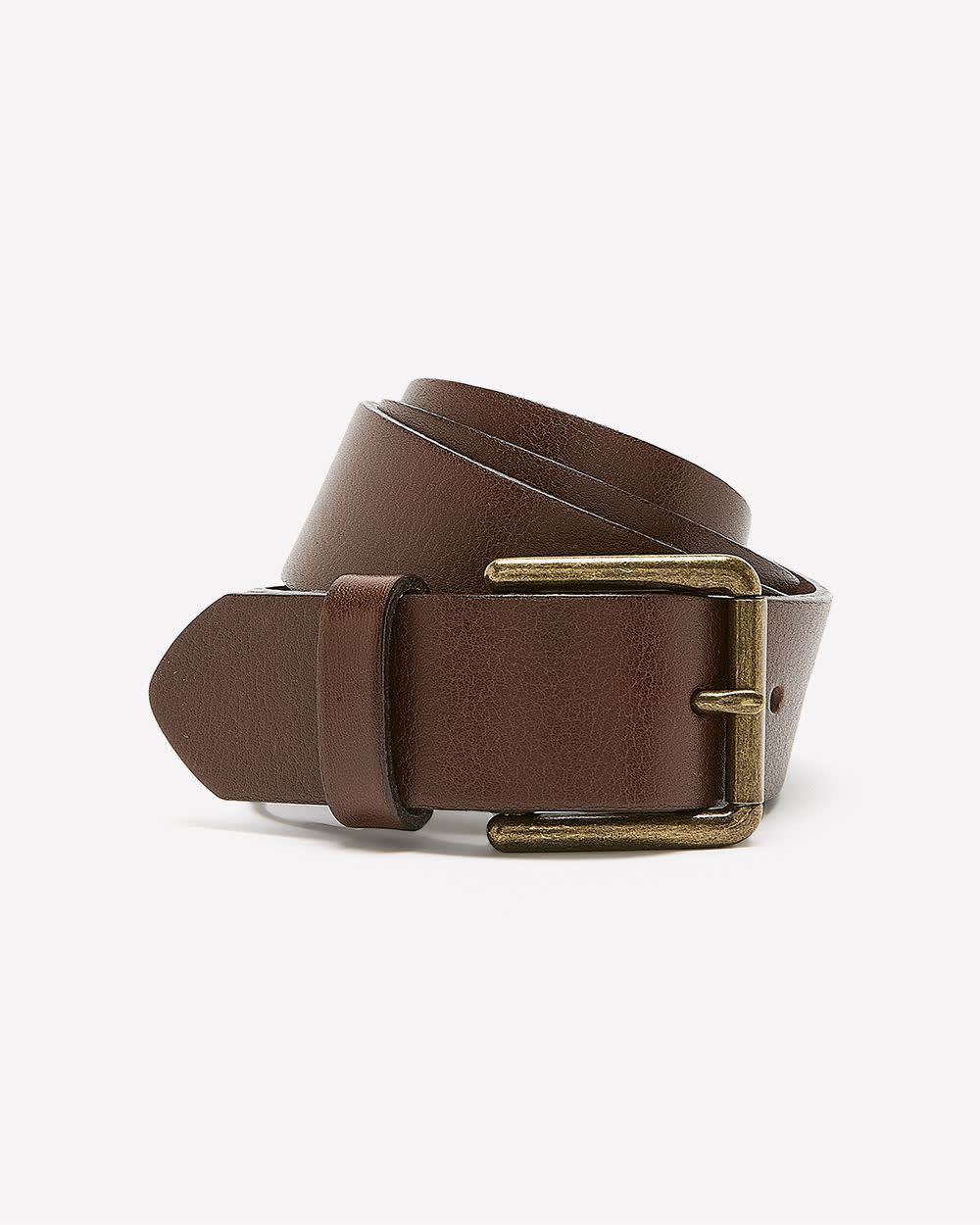 RW&CO Italian Leather Casual Belt