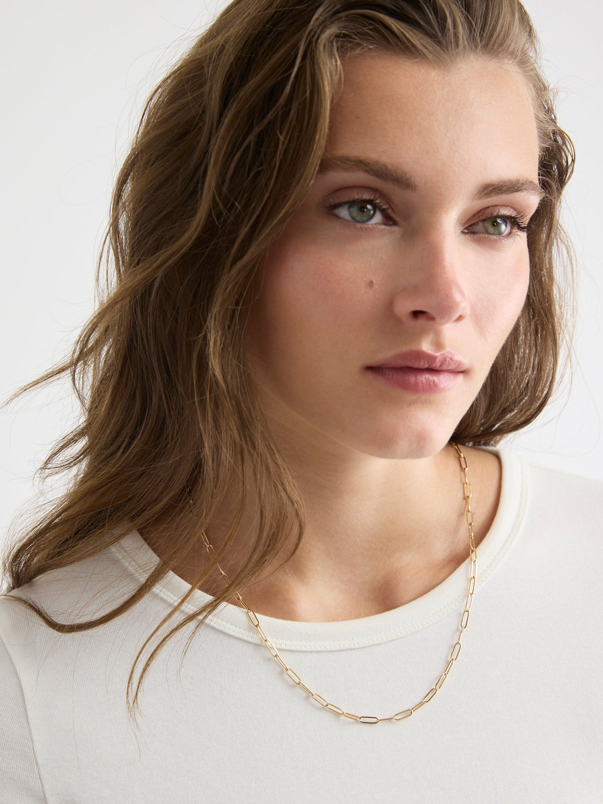 RW&CO Paperclip Chain Necklace