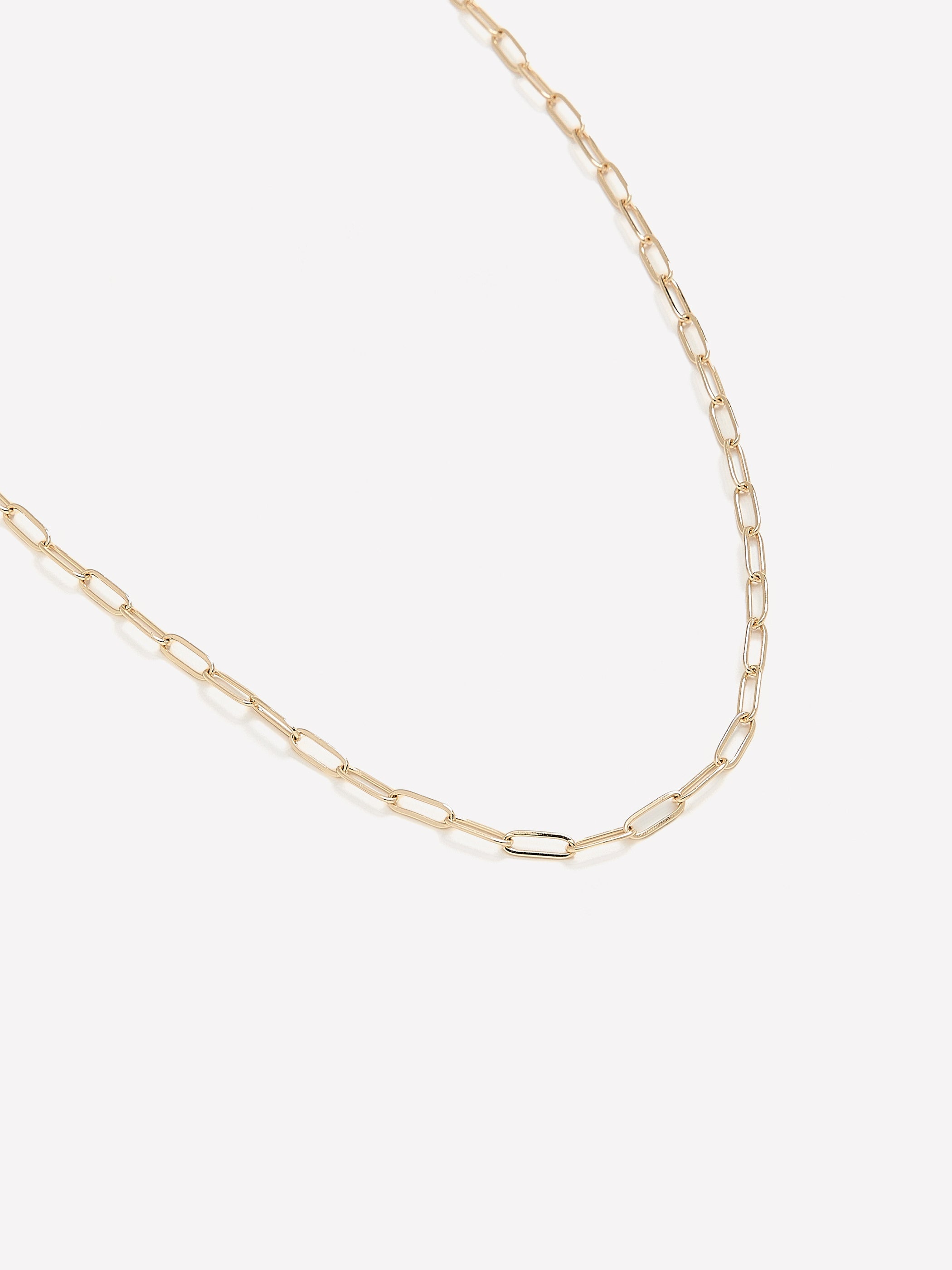 RW&CO Paperclip Chain Necklace
