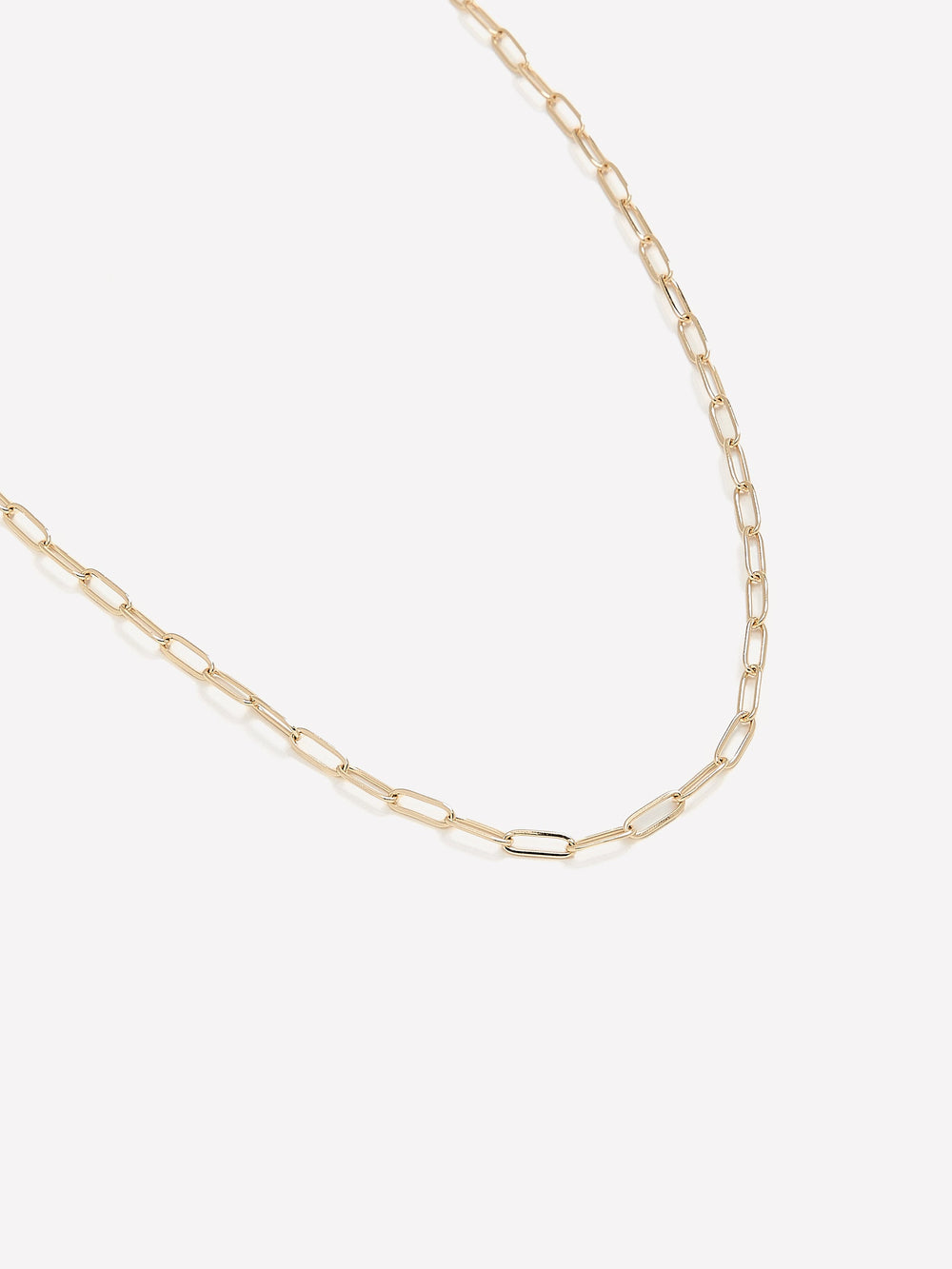 RW&CO Paperclip Chain Necklace