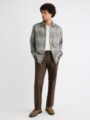 RW&CO Tailored Plaid Overshirt
